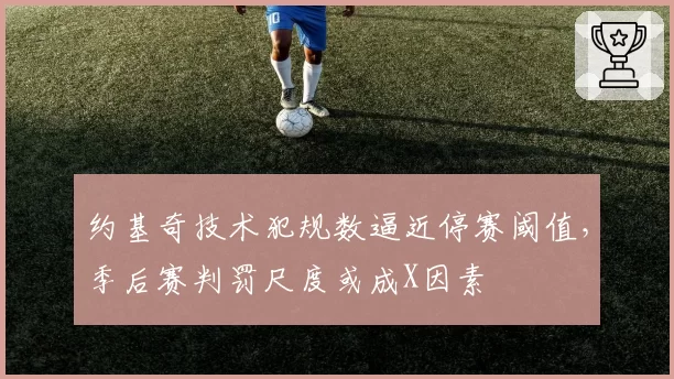 约基奇技术犯规数逼近停赛阈值,季后赛判罚尺度或成X因素